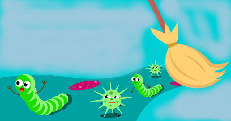 espellere i parassiti dal corpo