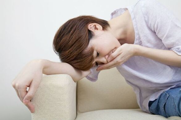La nausea è un sintomo comune di elmintiasi